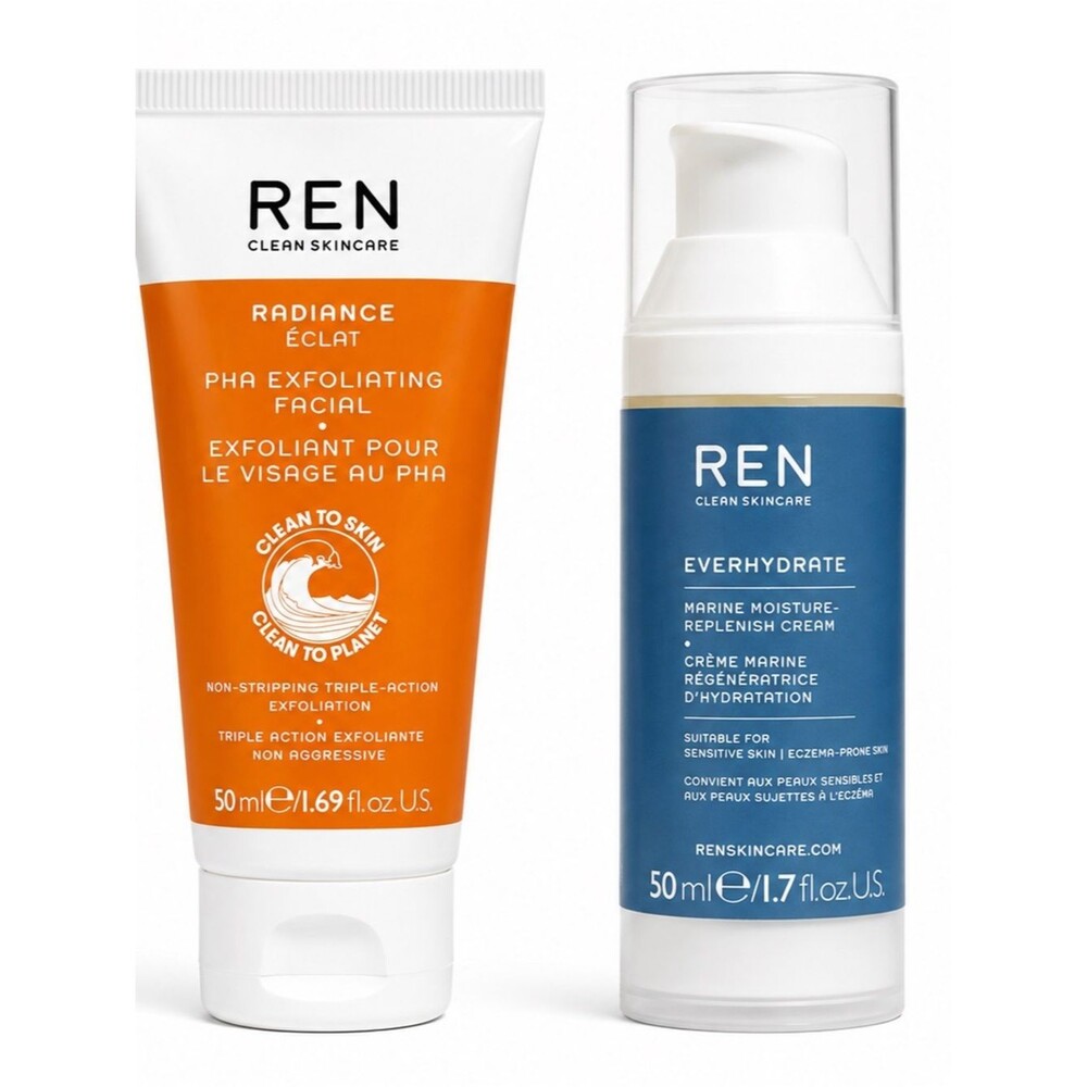 REN Clean Skincare Radiance PHA Exfoliating Facial + Everhydrate Marine Moisture - Picture 3 of 7